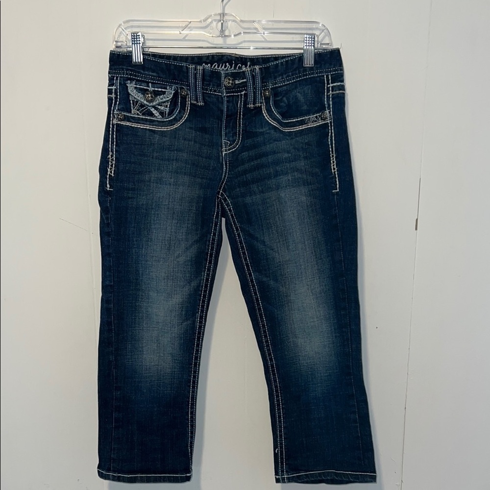 Maurice’s Girls Jeans Capris Size 5/6 Q28
